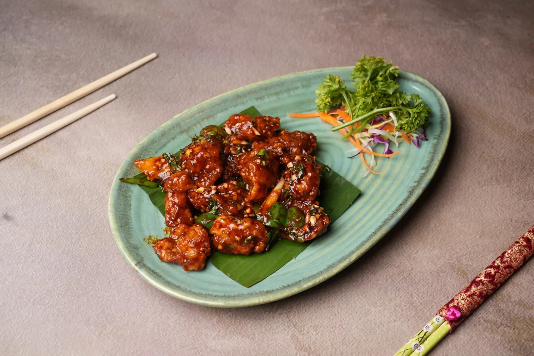 CHILLI BASIL PRAWNS