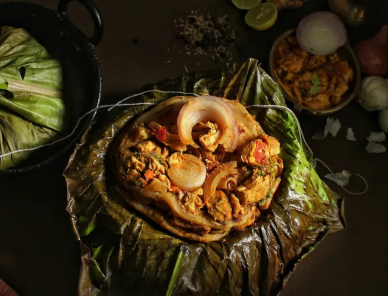 Kizhi Porotta Chicken