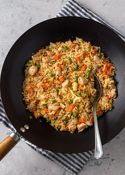 Chicken Fried Rice Schezwan