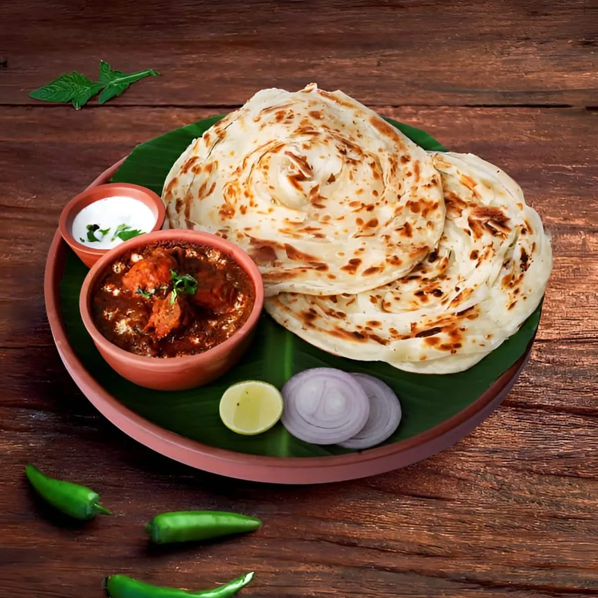 Parotta Chicken