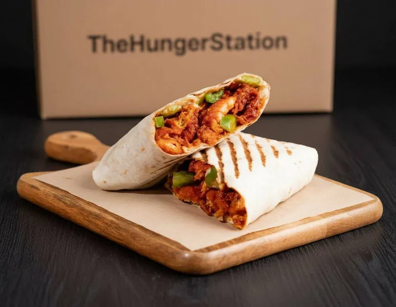Chicken 65 Wrap