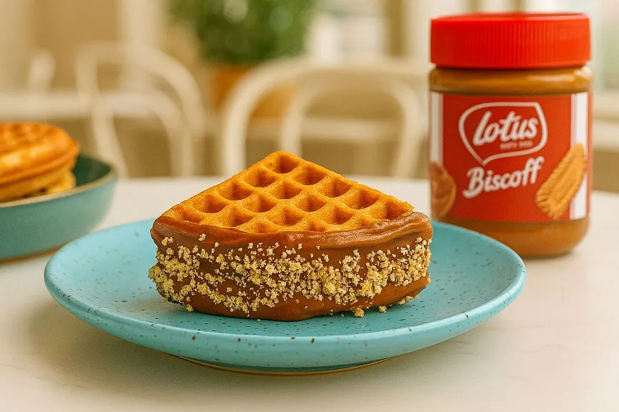 Biscoff Waffle