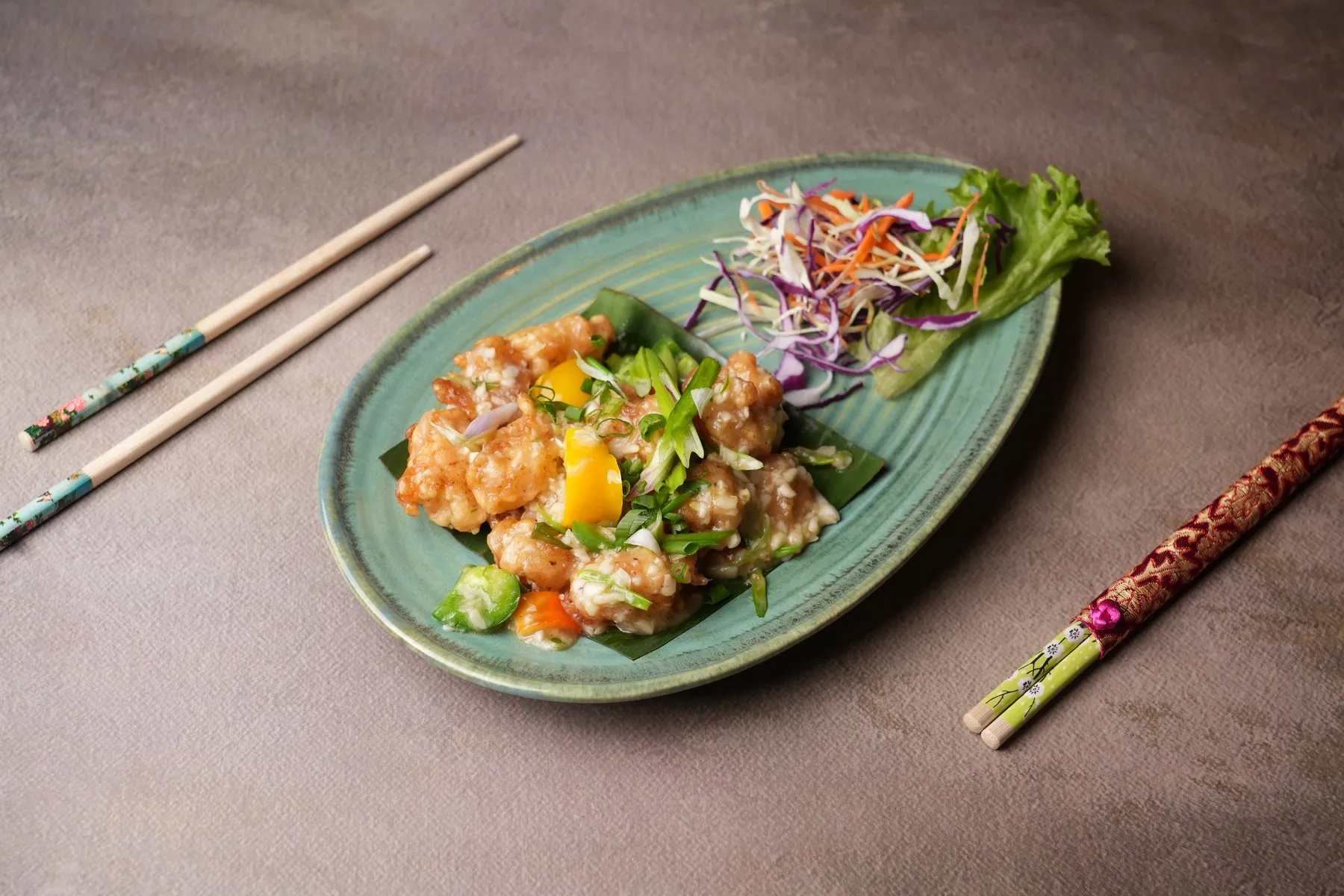 ASIAN BUTTER GARLIC PRAWNS