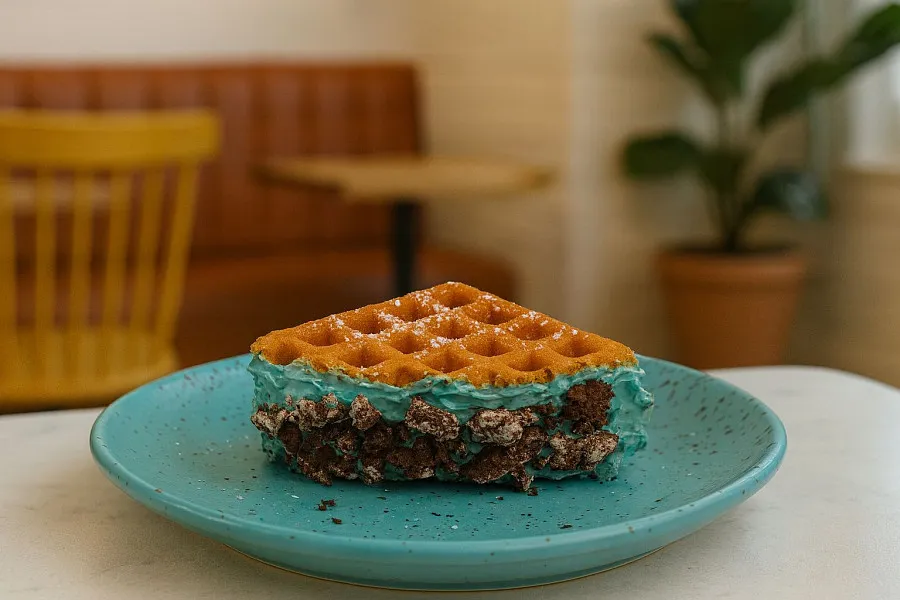 Cookie Crumble Waffle