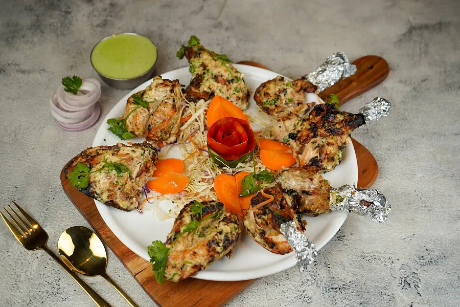 Malai Tandoori Chicken - Half