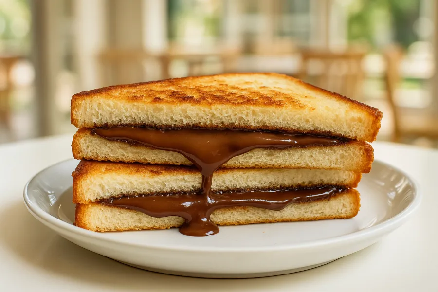 Nutella Grilled Sandwich
