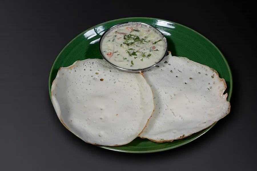 Appam With Stew