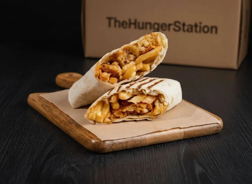 Aloo Tikki Wrap