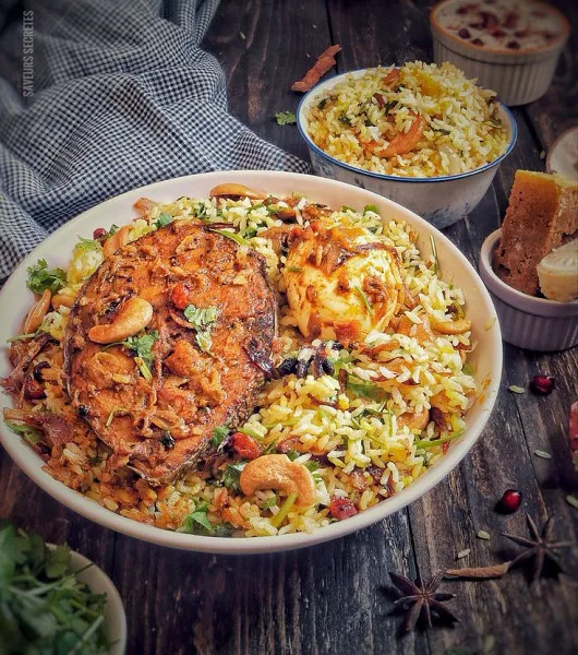 Malabar Fish Biryani.
