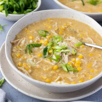 Chicken Palak  Corn Soup