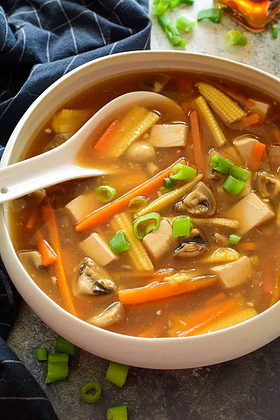 Hot & Sour Veg Soup