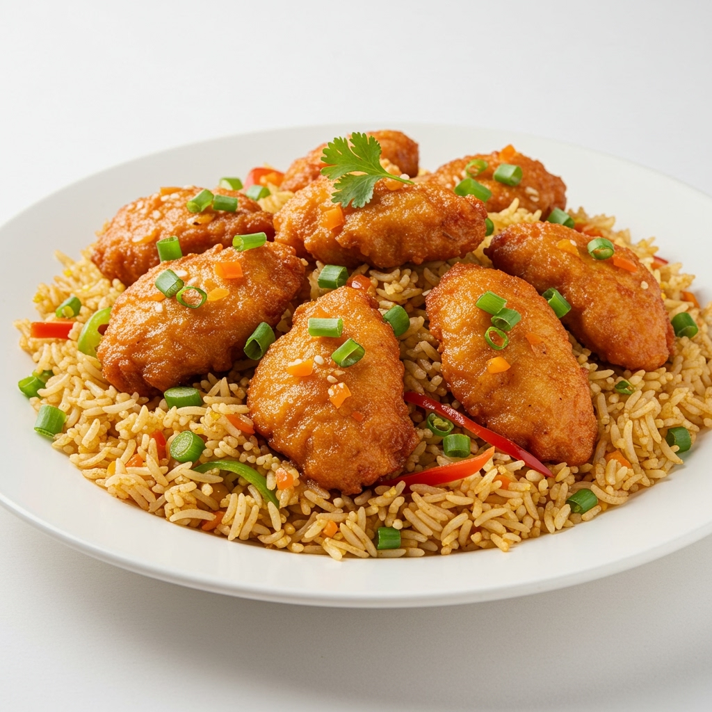 Boneless Chicken Fried Rice