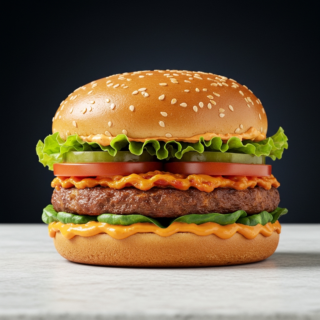 Peri Peri Veg Burger