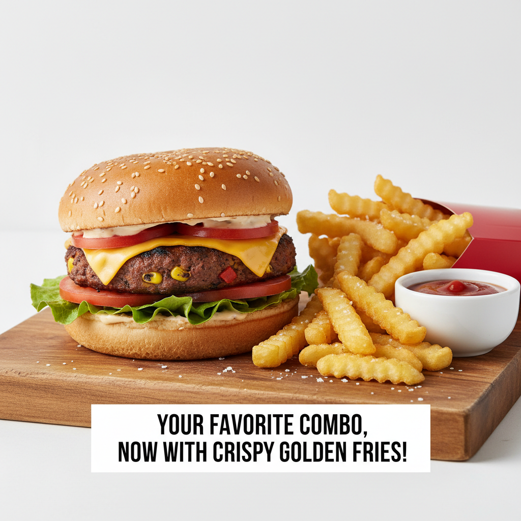 Combo with French fries