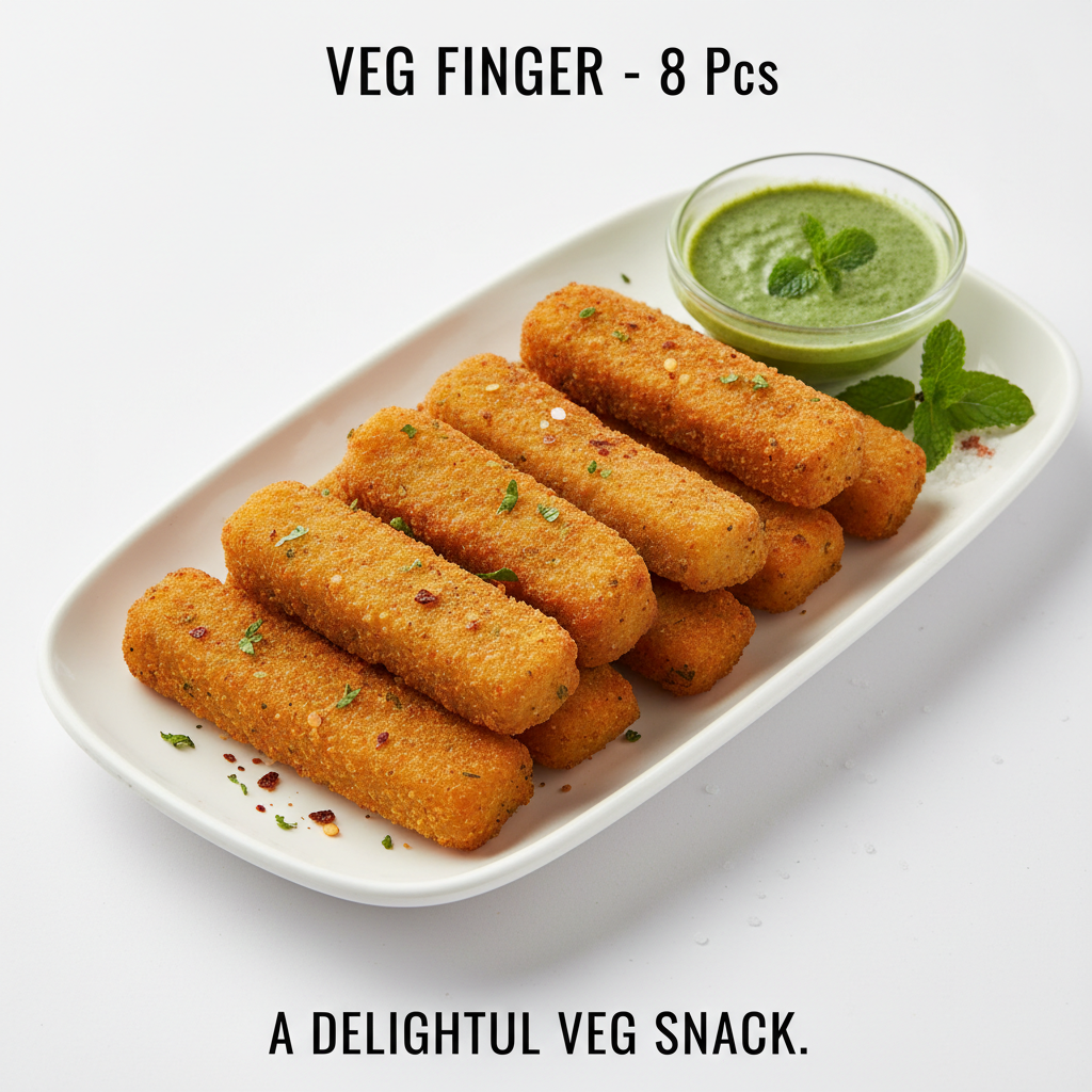 Veg Finger 8 Pcs