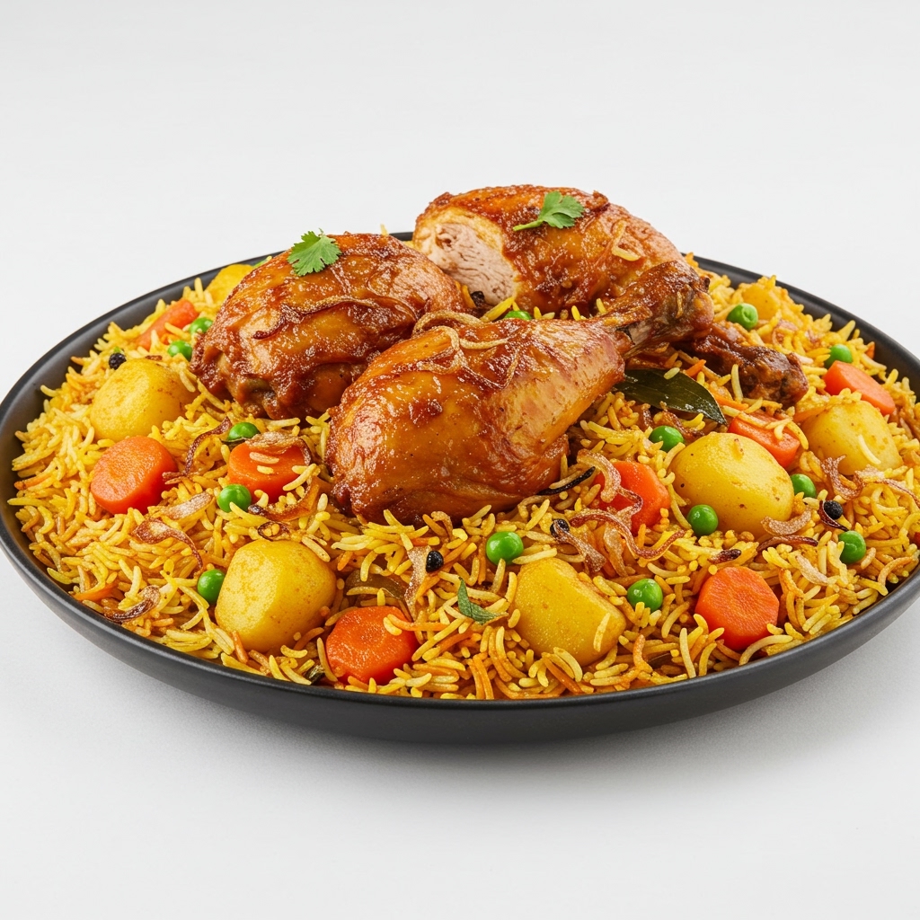 Chicken Roast Biryani