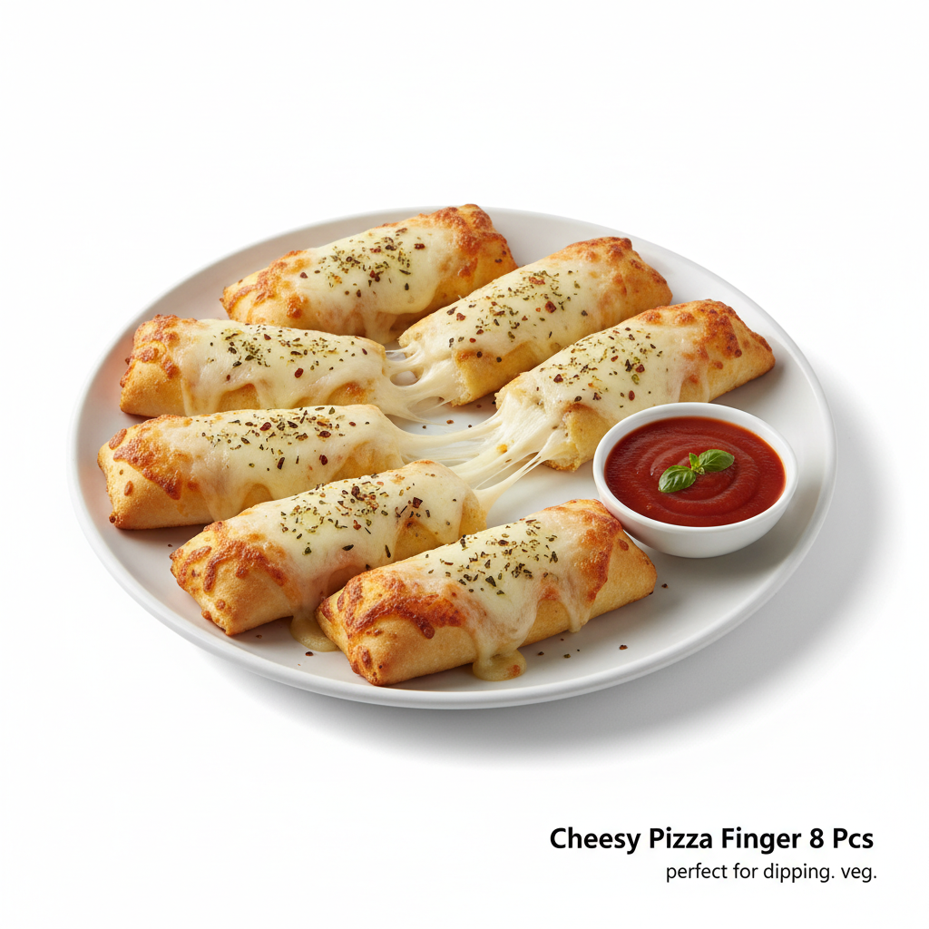 Cheesy Pizza Finger 8 Pcs