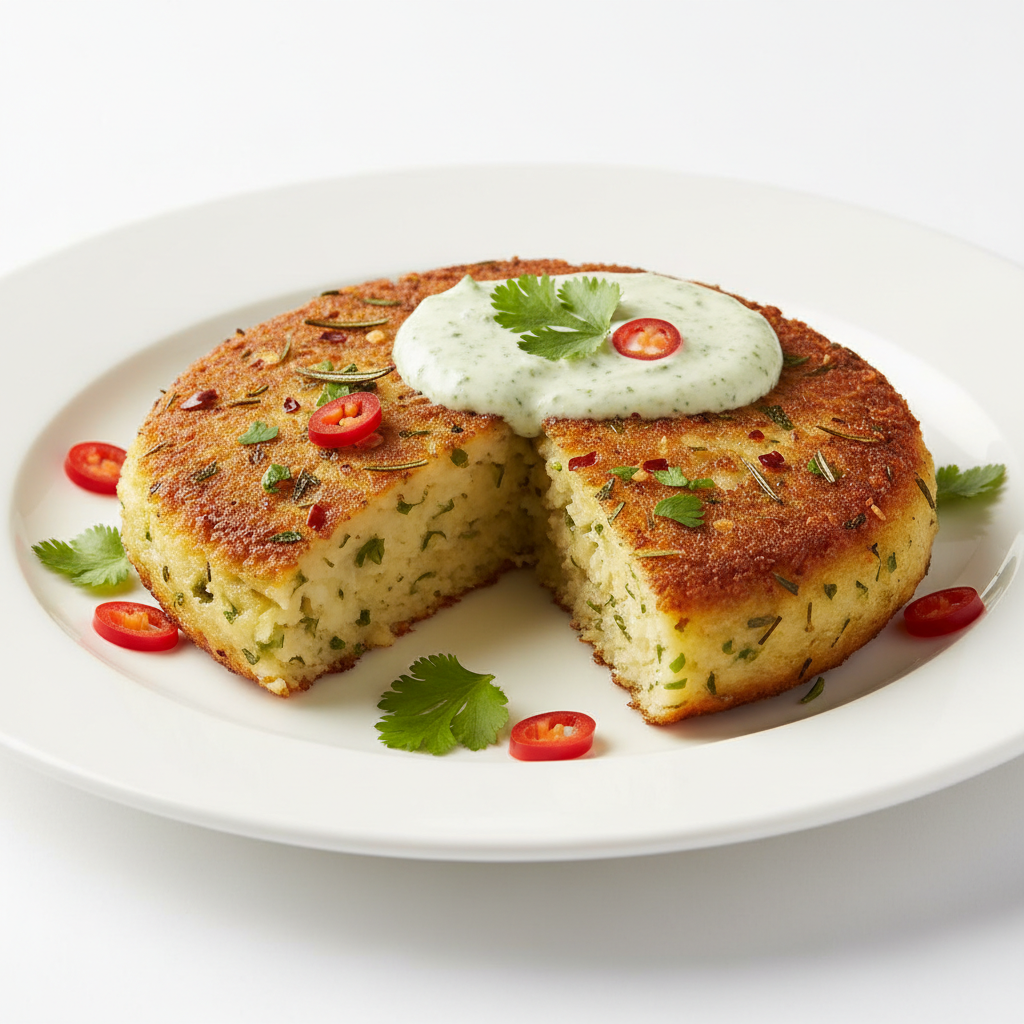 Herb Chilli Potato Patty