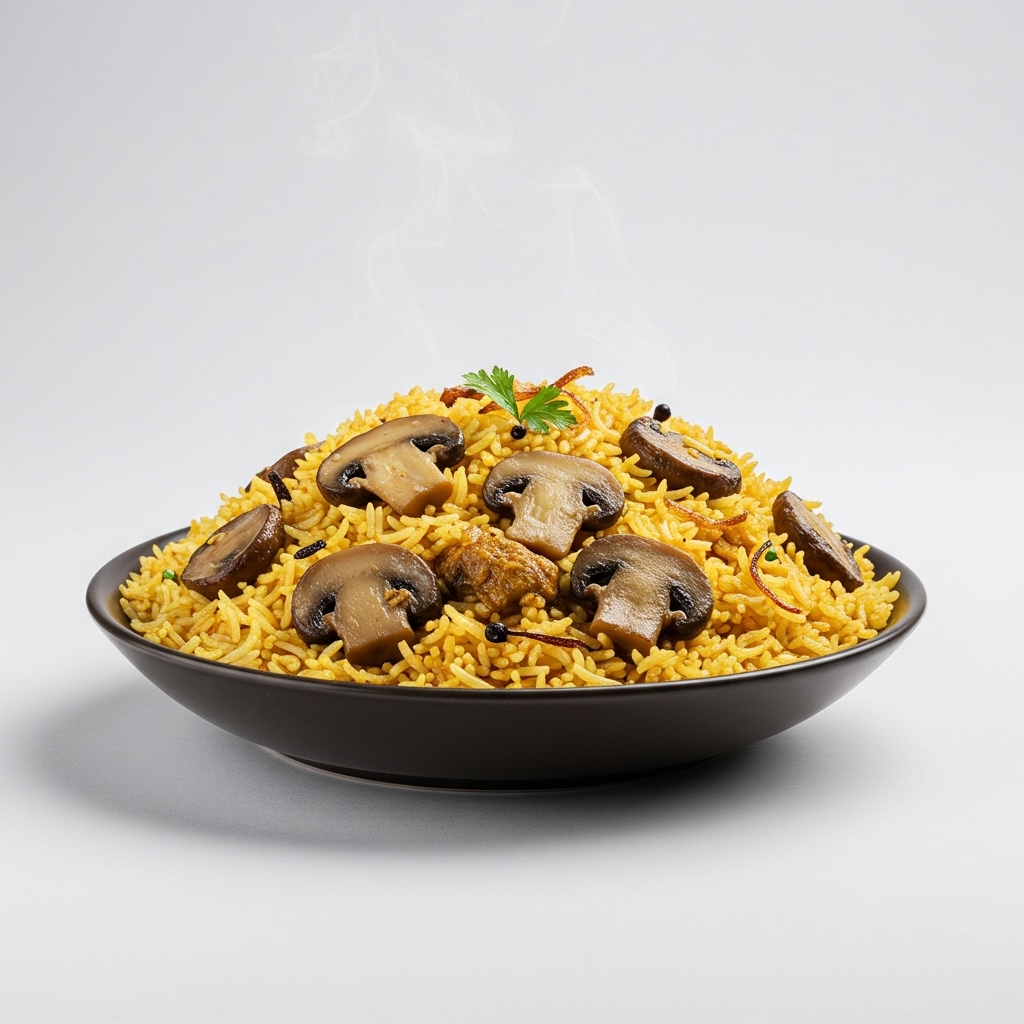 Mushroom Biryani