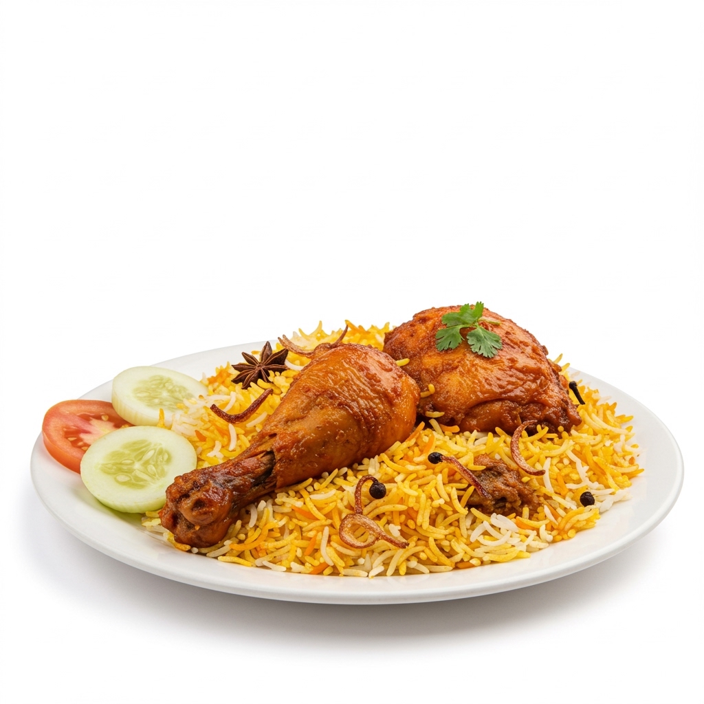 Chicken Dum Biryani Single