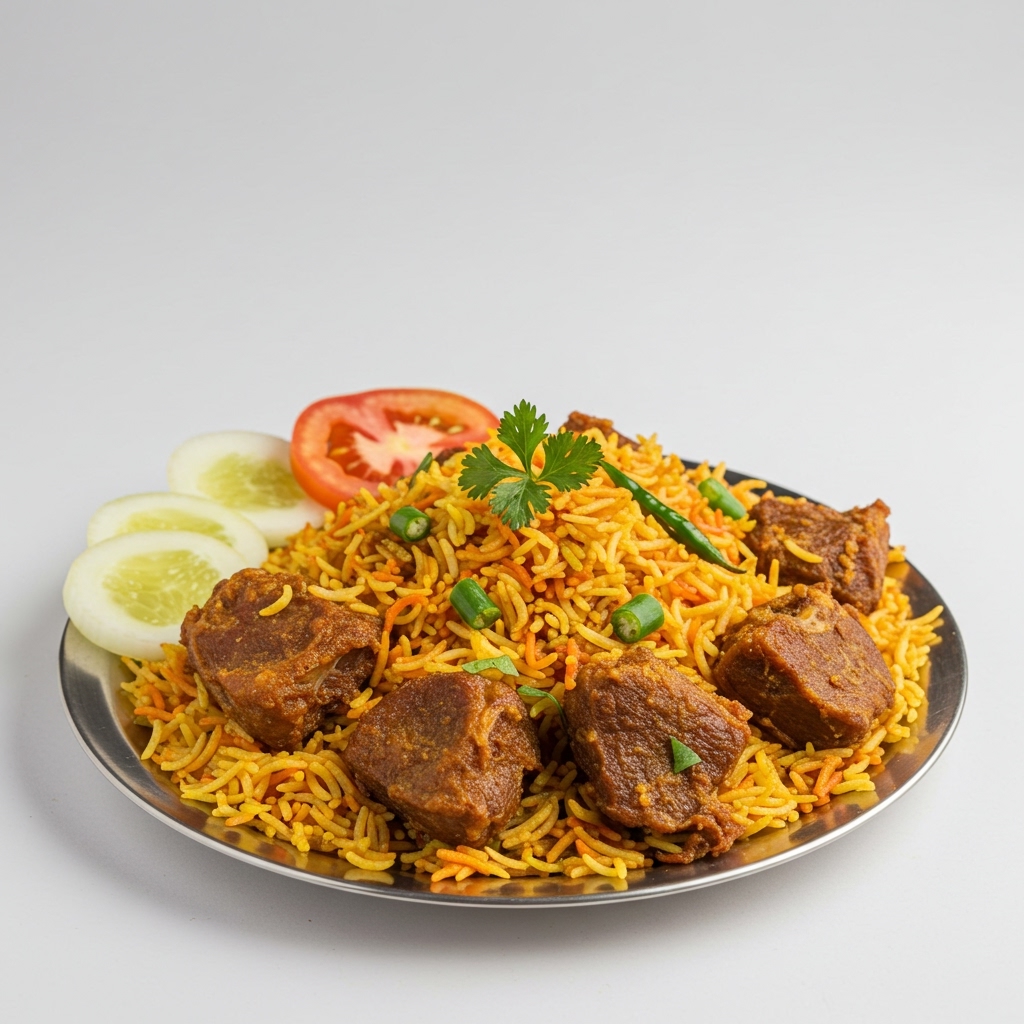 Mutton Fry Piece Biryani