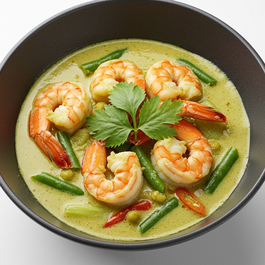Thai Green Prawns Curry