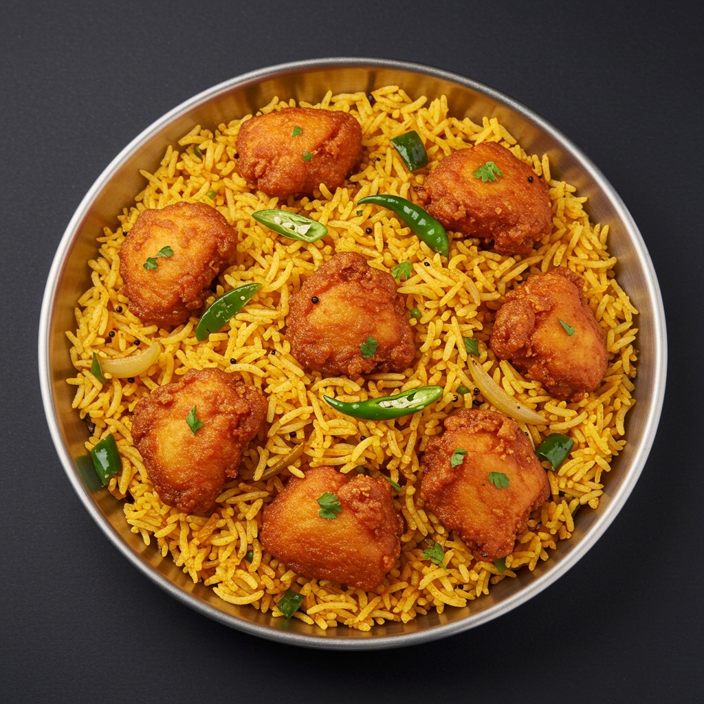 Chicken Fry Piece Pulav