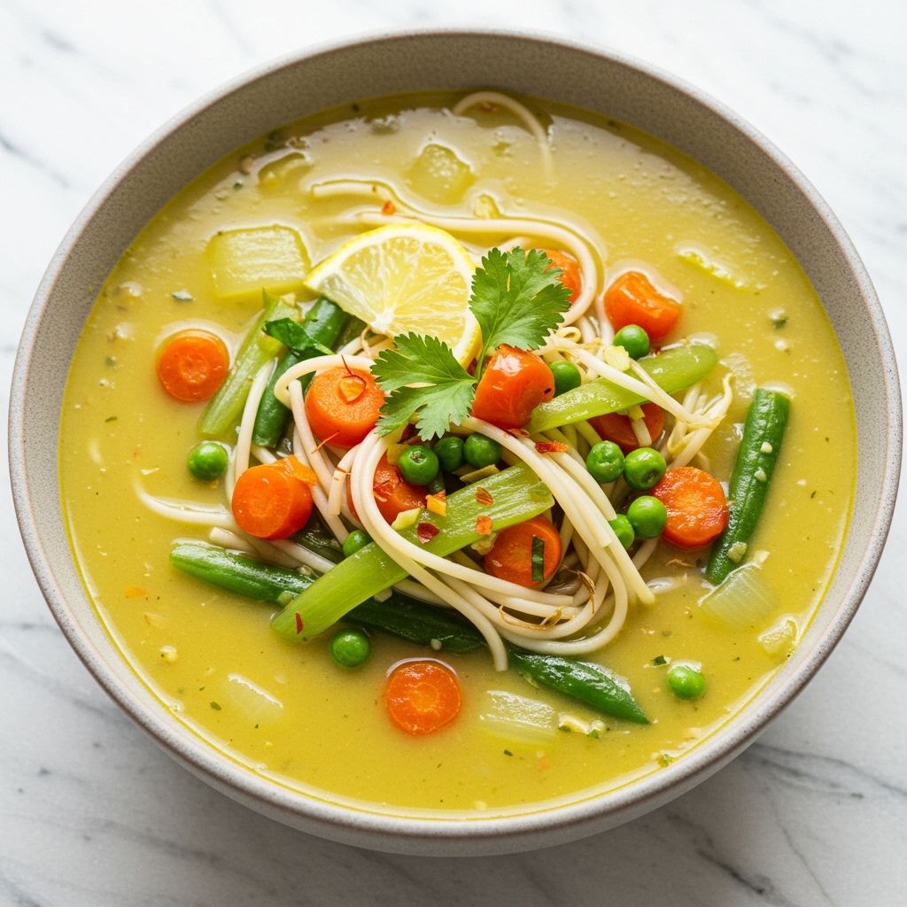 Veg Lemon Coriander Soup