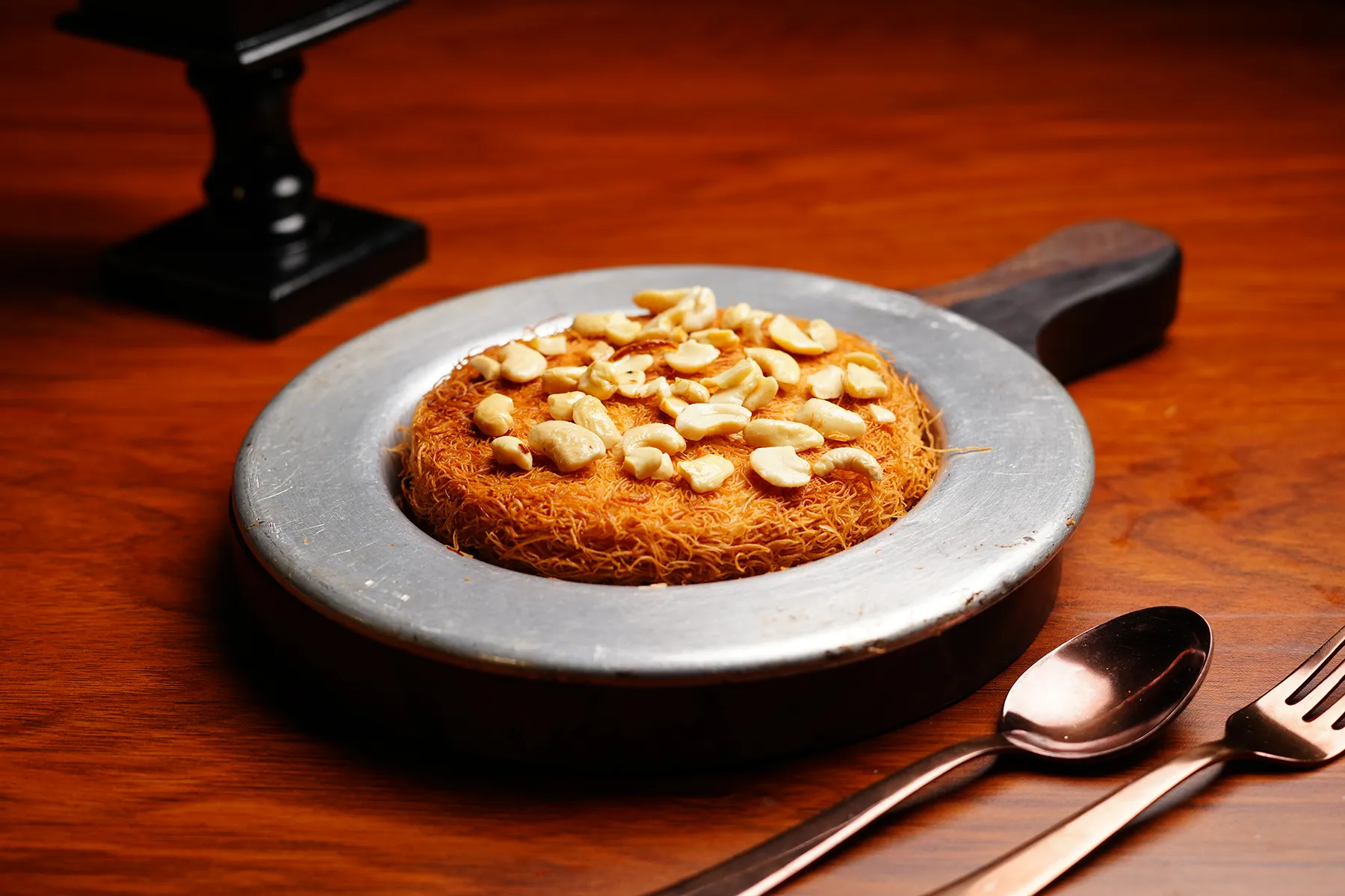 Cashew Kunafa