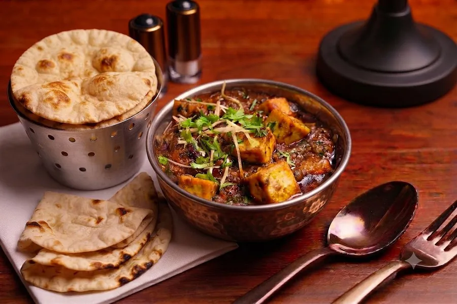 Kadai Panner +2 Tandoor Roti