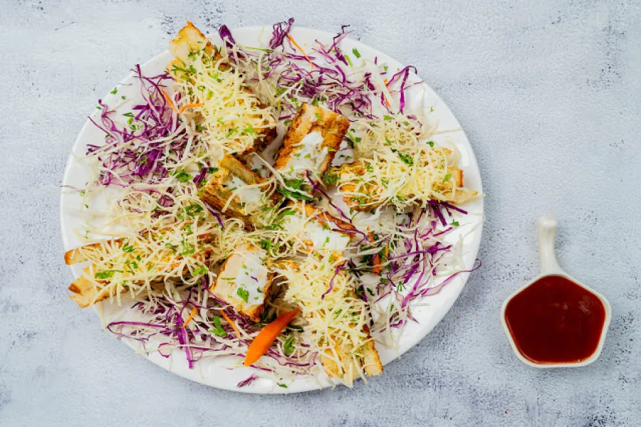 Veg Cheese Grilled Sandwich - Brown
