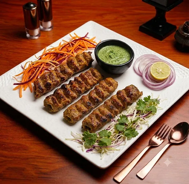 Extra Mutton Seekh Kabab Full