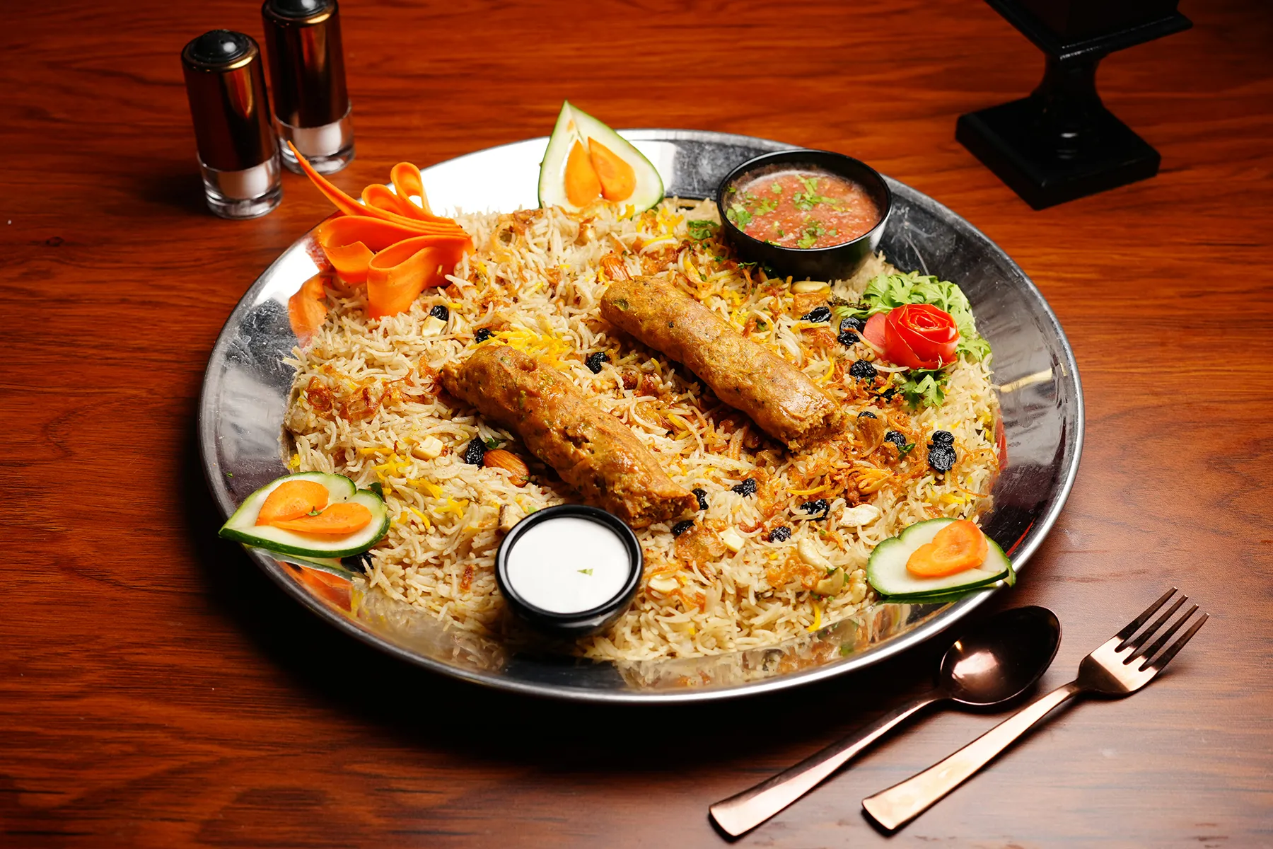 Chicken Sheek Kebab Mandi - Full