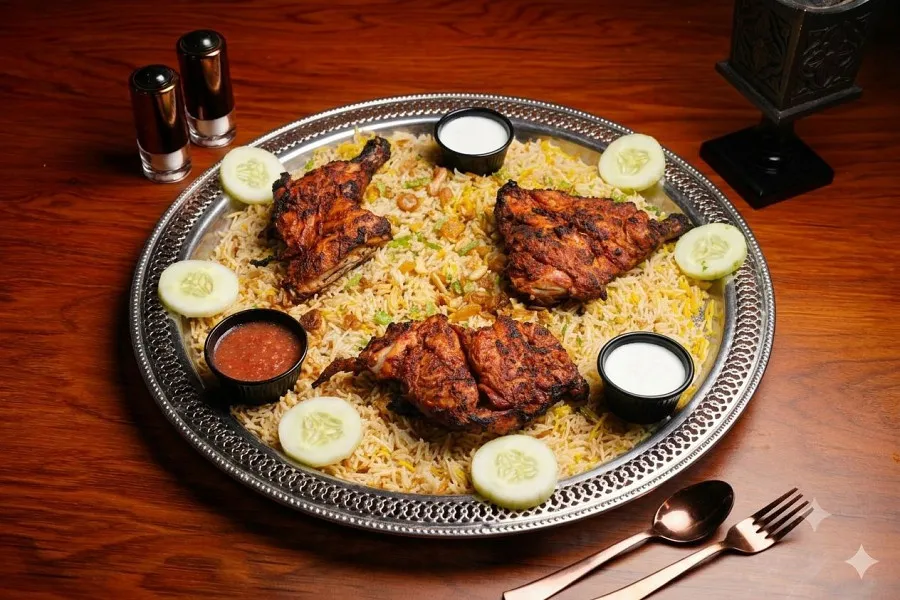 Chicken Bbq Mandi - Single