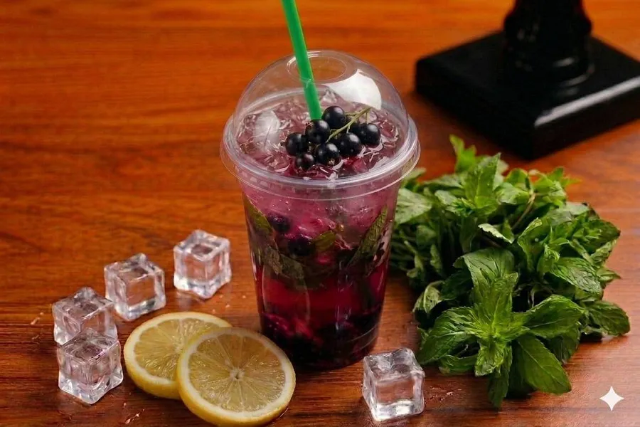Black Currant Mojito