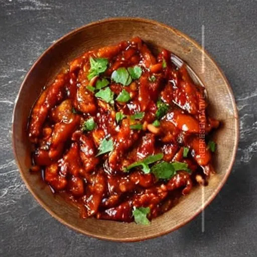 Mushroom Chilli