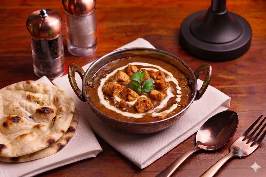 Punjabi Chicken + 2 Tandoor Roti