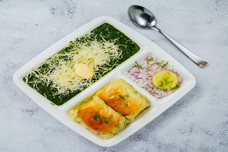 Hariyali Pav Bhaji