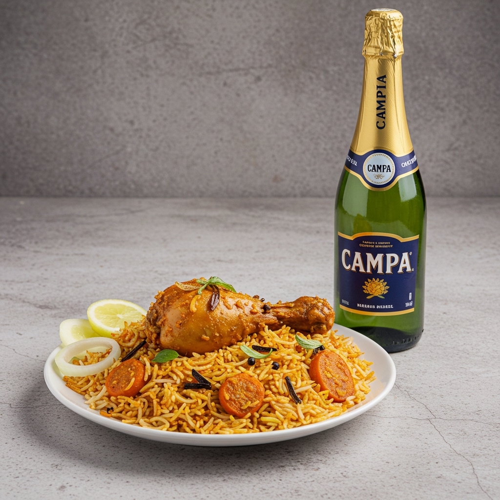 Chicken Biryani (with Campa)