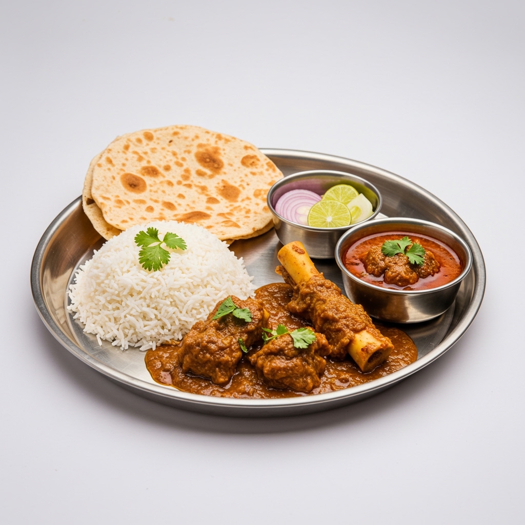 MUTTON VARHADI THALI
