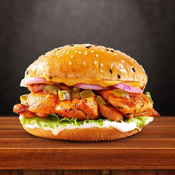 Guys Grilled Chicken Burger