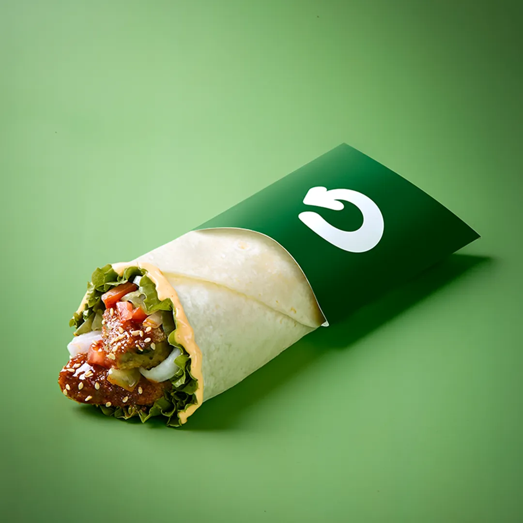 Creamy Shroom Guys Wrap