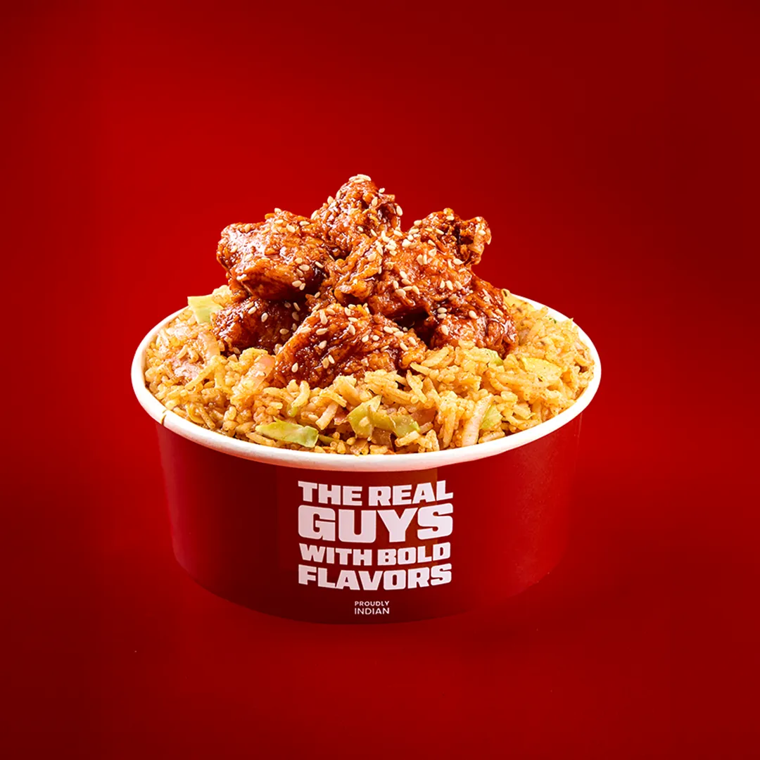 Chicken Popcorn Rice
