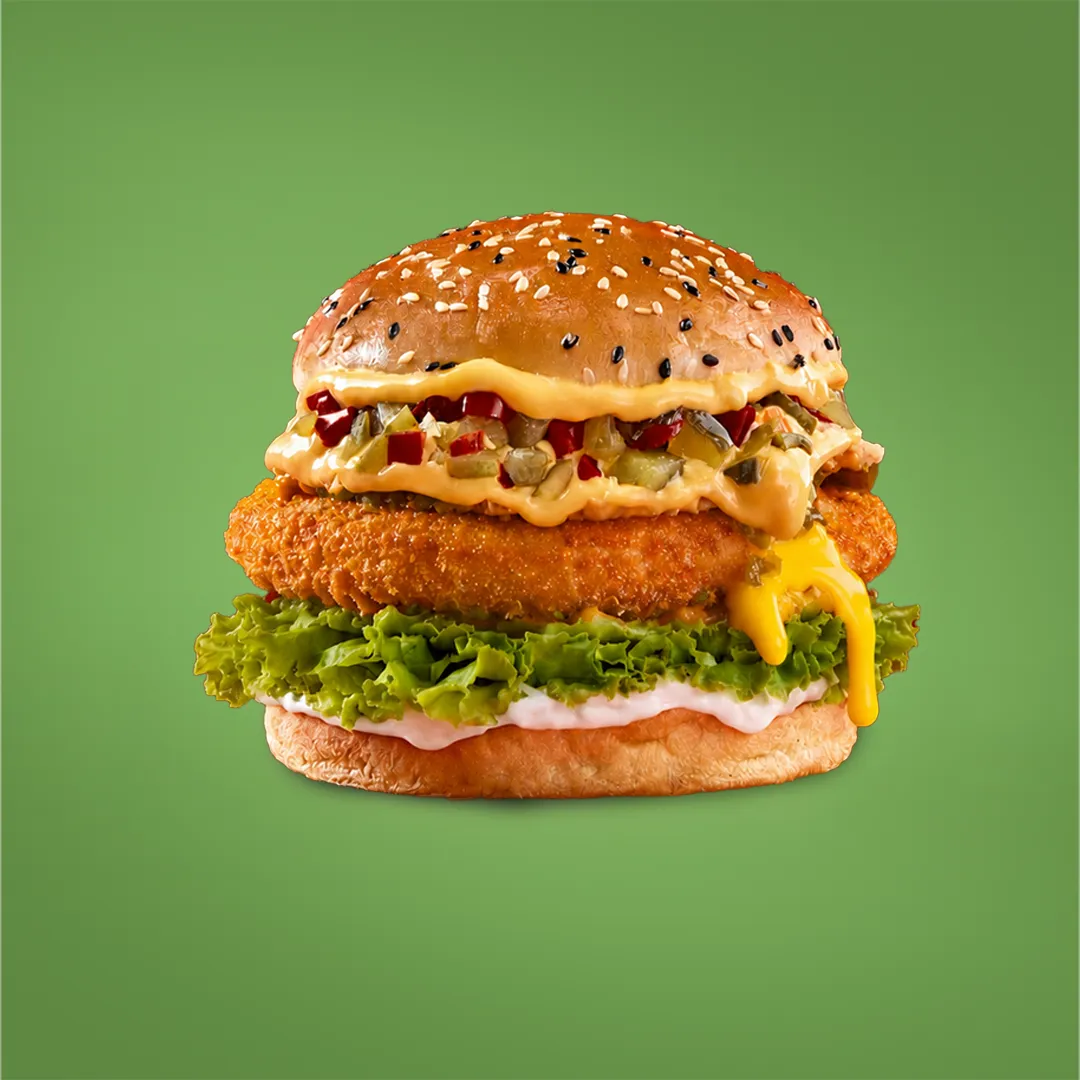 The Cheesy Guys Burger