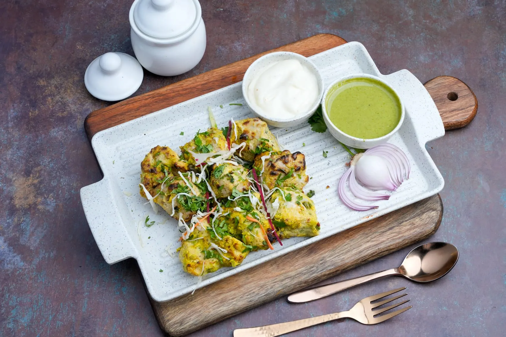 Grilled Zafrani Kebab