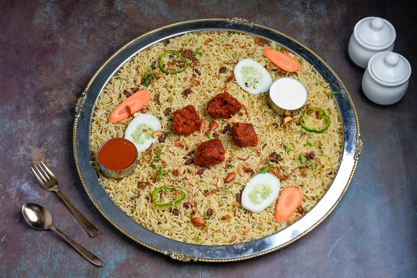Chicken Tikka Mandi