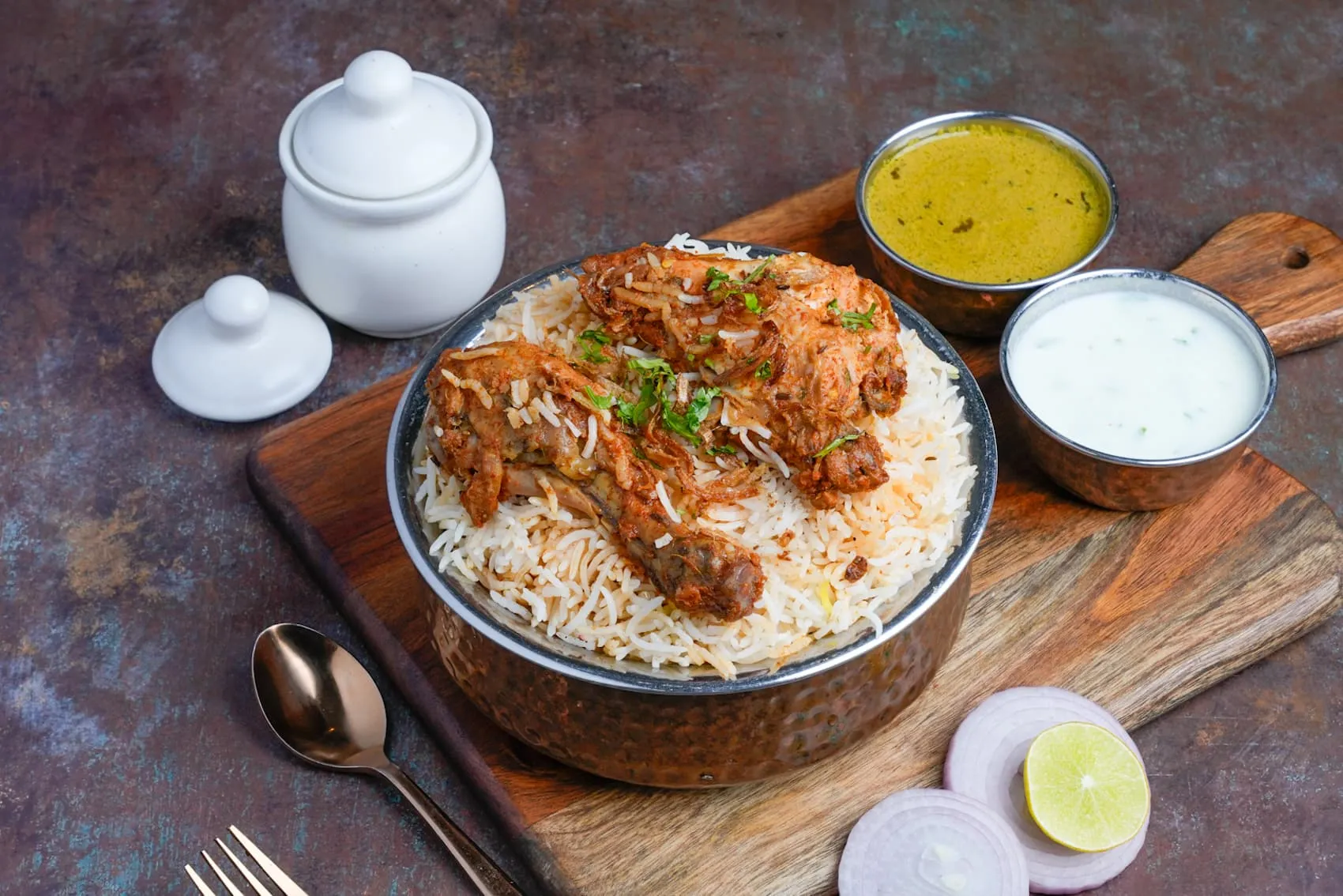 Chicken Biryani Handi