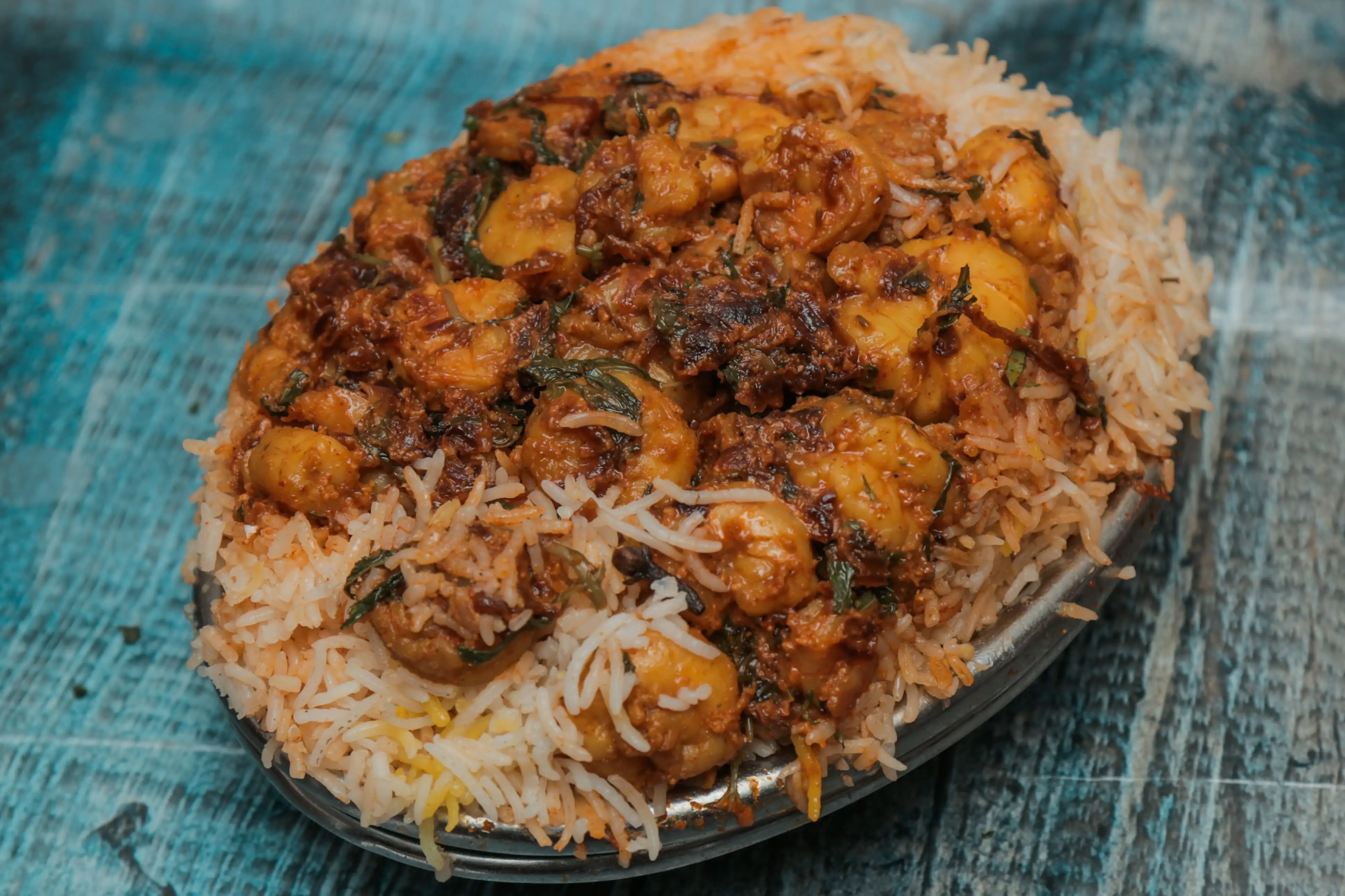 Prawns Biryani