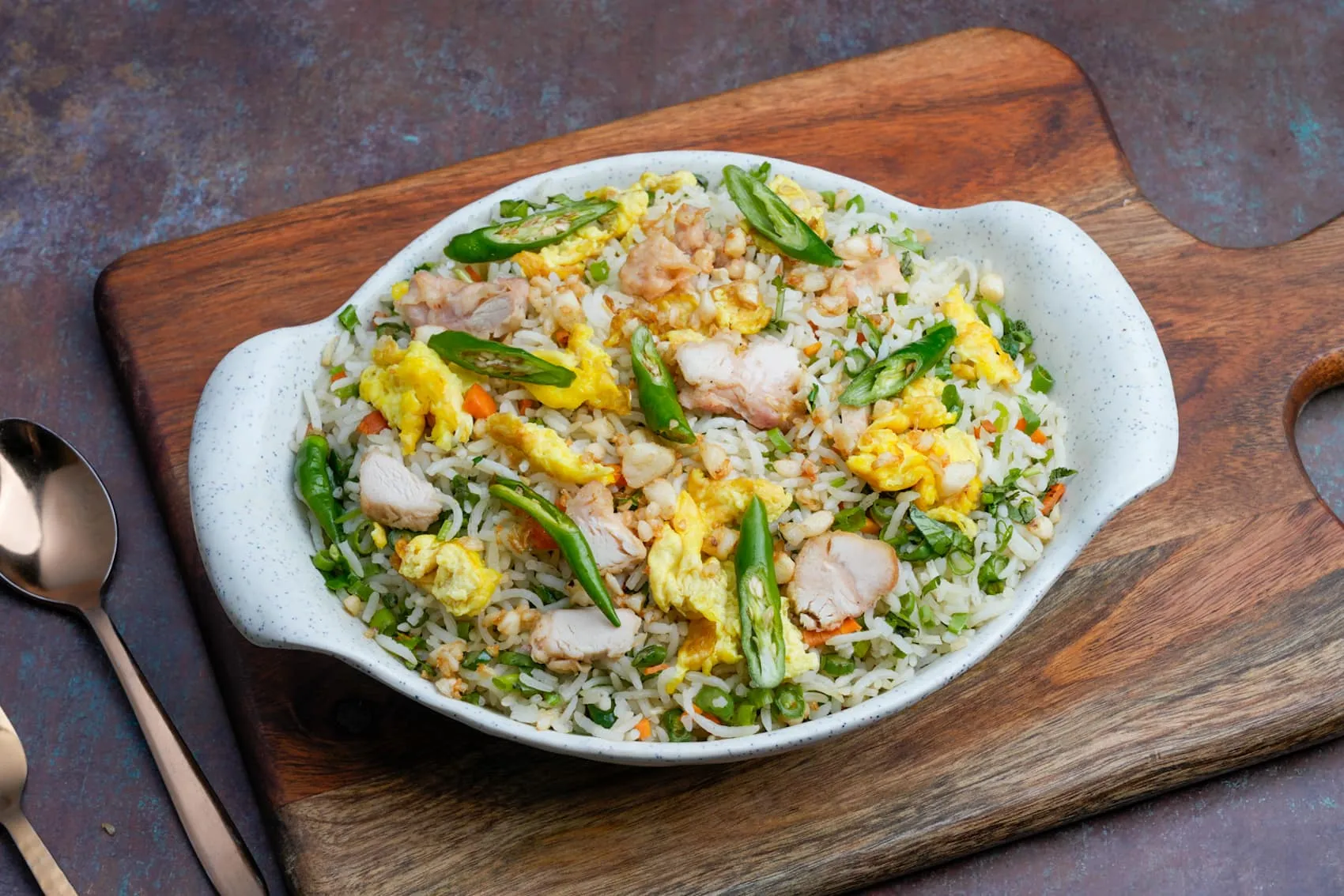 Chicken Chilli Garlic Fried Rice
