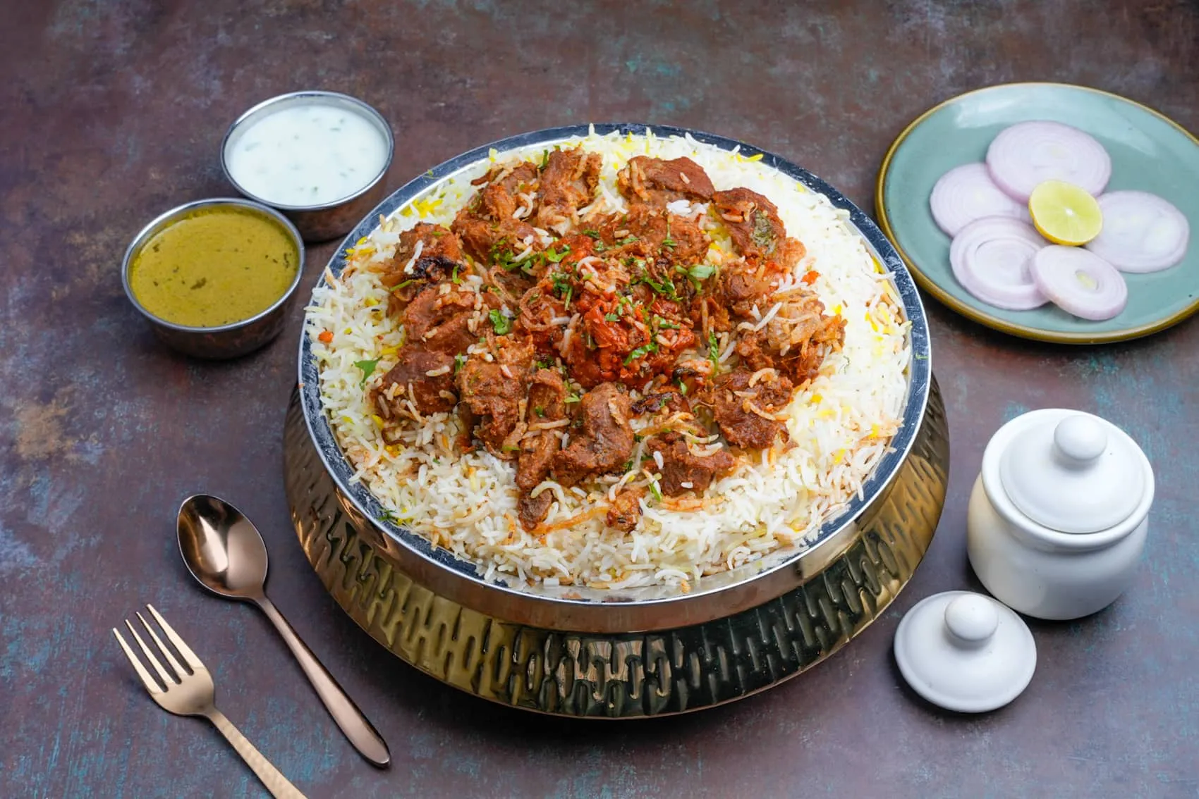 Mutton Biryani Family